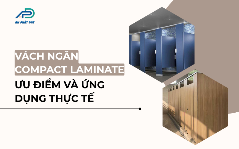 Vách ngăn compact laminate: Ưu điểm và ứng dụng thực tế