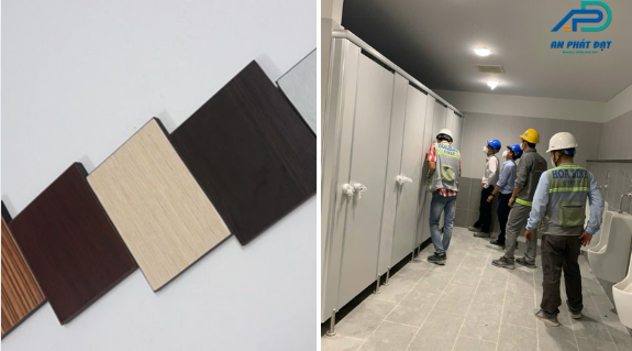 Sử dụng tấm Compact HPL để thi công vách ngăn