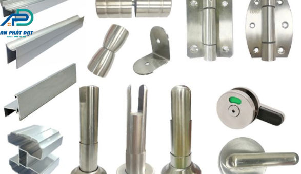 Phụ kiện vách ngăn vệ sinh