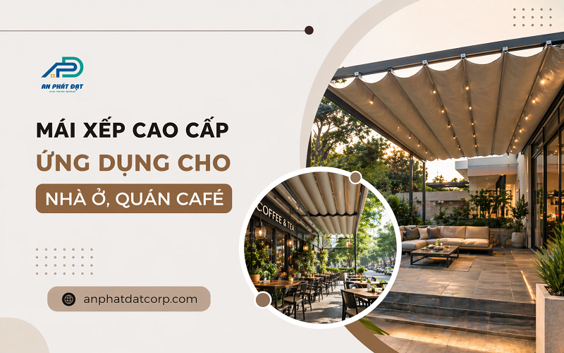 Lựa chọn đơn vị thi công mái xếp cao cấp uy tín – An Phát Đạt