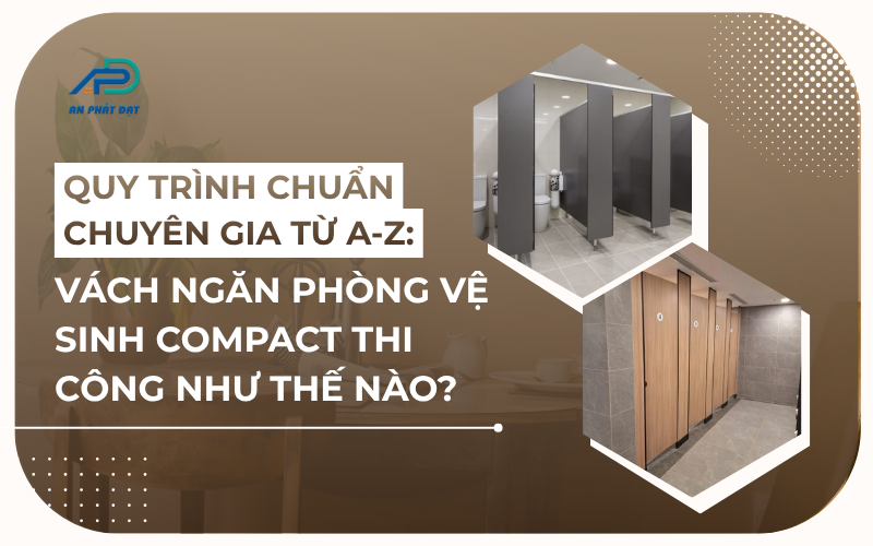 Vách Ngăn Phòng Vệ Sinh Compact Thi Công