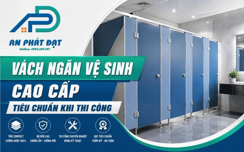 vách ngăn vệ sinh cao cấp